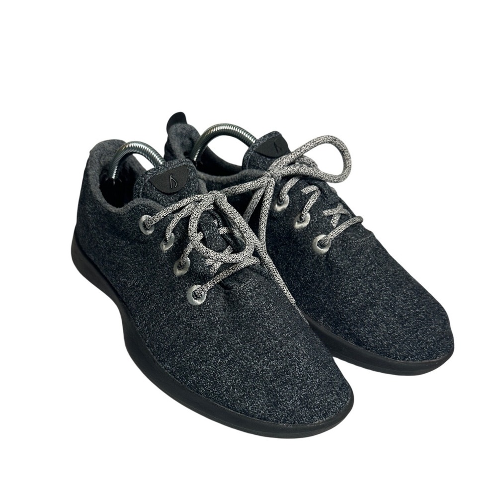 Allbirds Wool Runners Mens 10 Charcoal Grey Merino Wool Sneakers Low Top Shoes